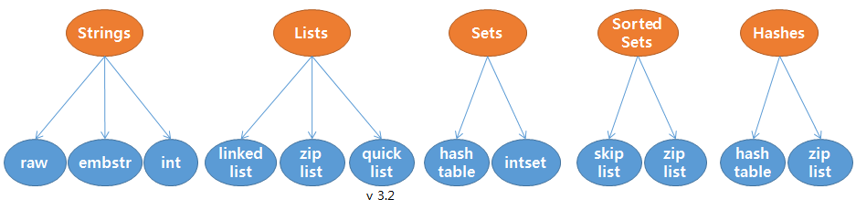 data type and data structure relation diagram