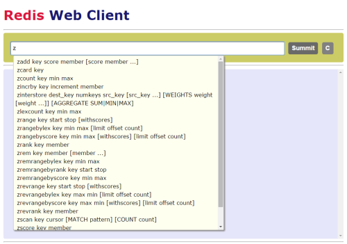Redis_Web_Client
